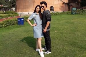 Aayush Sharma and Warina Hussain visit Heritage site in Patna