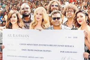 AR Rahman donates Rs 1 crore to the Kerala flood-hit