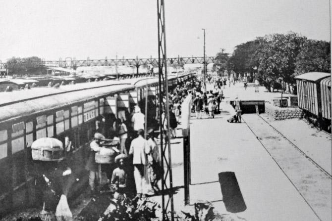 Bandra Station. Pic/ Western Railway Archives