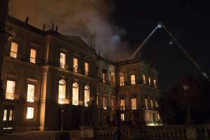 Fire ravages 200-year-old Brazil museum
