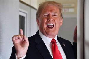 Donald Trump dismisses Bob Woodward book as a 'joke'