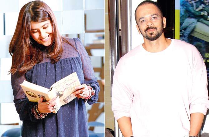 Ekta Shetty and Rohit Shetty