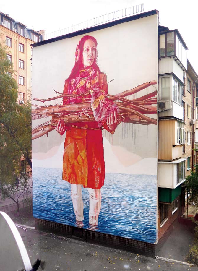 A mural by Fintan Magee