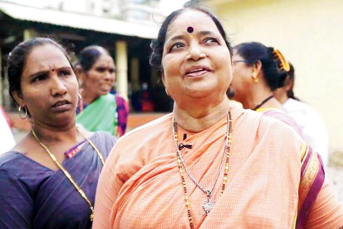 Rajeshri Bhanji, head of the Koli women’s collective in Marol fish marke