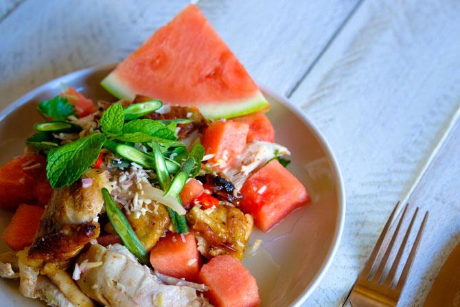 Grilled Fruit Salad