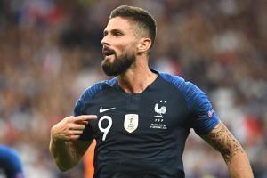 Olivier Giroud gets winner as France celebrate World Cup homecoming