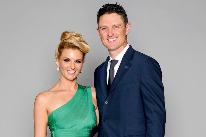 Justin Rose and wife Kate