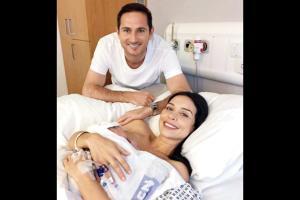 Frank Lampard and wife Christine welcome baby girl Patricia Charlotte