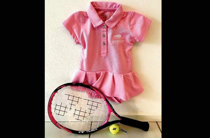 Tiny pink US Open tee