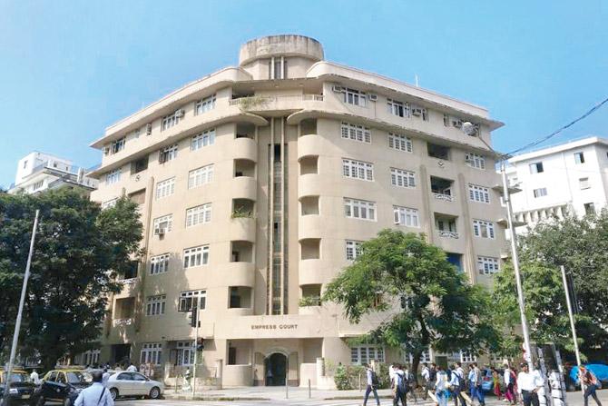 Empress Court at Churchgate is an Art Deco structure built in 1938
