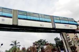 Mumbai: Once again monorail faces a glitch as wires get entangled