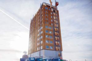 Norway builds world's tallest timber tower