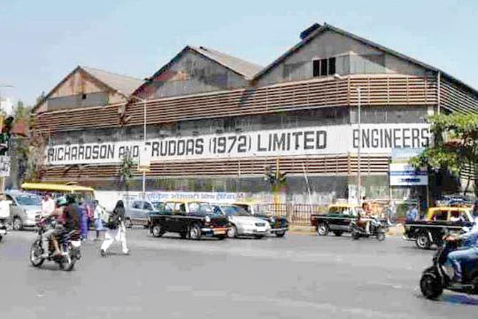 The facade of Richardson and Cruddas in Byculla