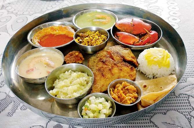 Pathare Prabhu thali