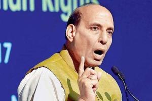 Congress workers try to stop Rajnath Singh's cavalcade in Rajasthan