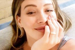 Is the Younger actress Hilary Duff engaged?