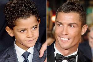 Cristiano Ronaldo's son outshines dad with four goals on Juventus debut