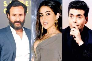Saif and daughter Sara to spill out secrets on Koffee With Karan 6