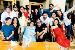 Shakti Kapoor's family rings in his birthday with a surprise lunch