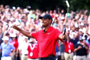 Tiger Woods seals first win in five years with Tour Championship