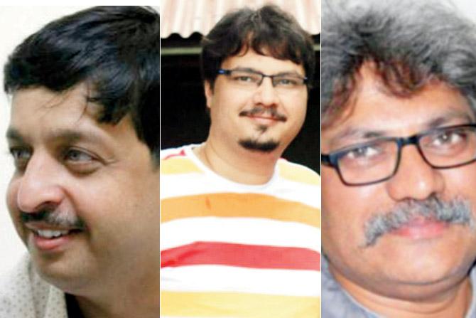 Dr Unmesh Karmakar, Shekhar Dhere and Shantanu Kher of Whispering Tours