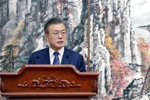  Moon Jae-in says North Korea to shut down missile site