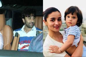 Ranbir Kapoor and Alia Bhatt's play-date with Roohi is simply adores!