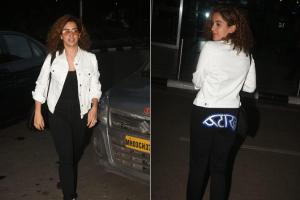 Sanya Malhotra was recently spotted wearing Pataakha pants