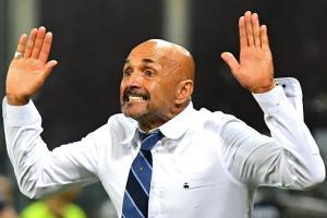 Inter's Spalletti gets ban for wild goal celebration