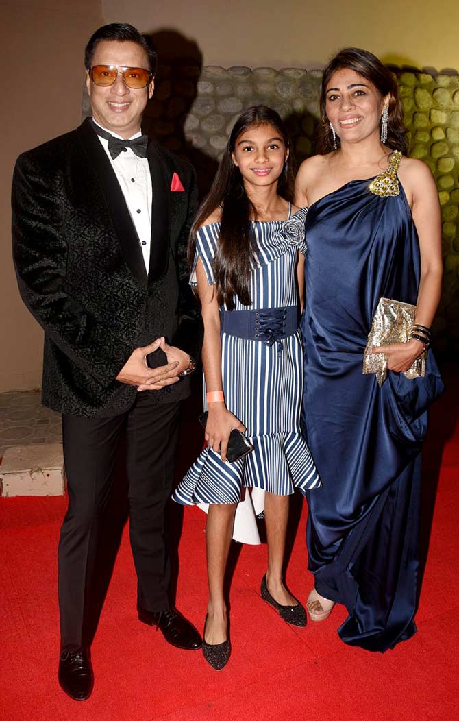 Madhur Bhandarkar also attended the event in Oman with wife Renu Namboodiri and daughter Siddhi.