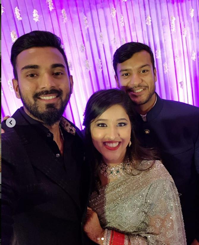 KL Rahul is a right-handed batsman who is known for his range of shots coupled with style and grace.
KL Rahul posted this picture and captioned it, 