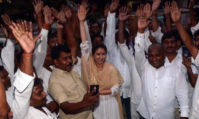 When Urmila Matondkar was earlier asked how she will contest an election as she is relatively new in politics, she said, 