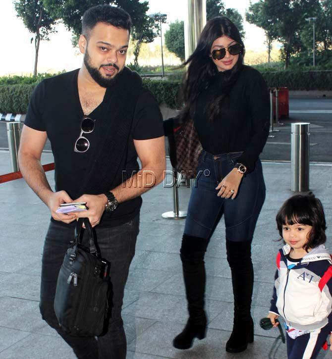 Ayesha Takia tied the knot with Farhan Azmi, politician Abu Azmi's son, in 2009 and they have a son, Mikail.