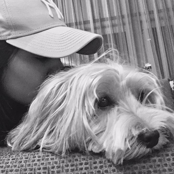 Sharing a leaf out of her personal life, Ananya Birla gives us insights into her happy-go-lucky life by sharing this cute and candid pic with her pet. She captioned the picture: Love of my life!
