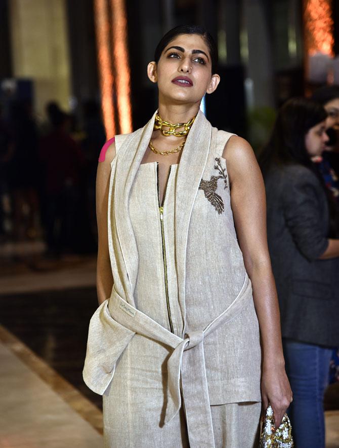 Kubbra Sait at the Guide Restaurant Awards 2019 at St Regis, Lower Parel in Mumbai on April 9, 2019