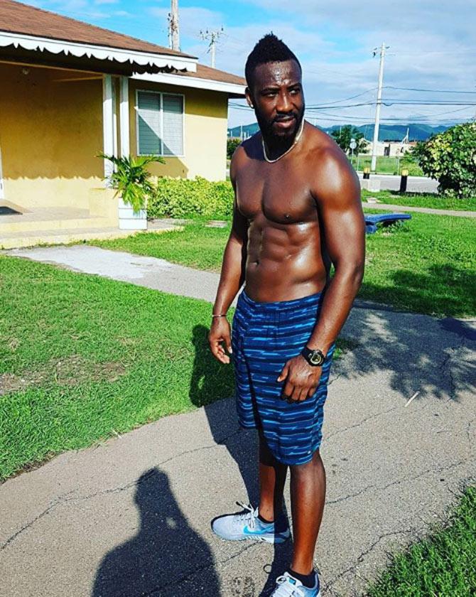 Andre Russell posted this picture and captioned, 