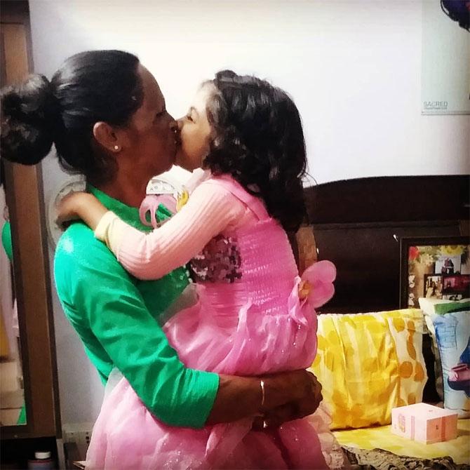 Laxmi Agarwal is a doting mother and keeps posting pictures of their daughter Pihu on social media. Laxmi Agarwal said that initially, she feared that her sight would scare her daughter Pihu but all those fears died after Pihu's birth