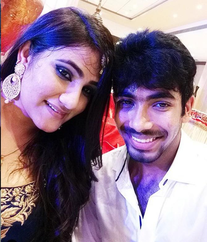 Jasprit Bumrah made his debut for India back in 2016 and in a short span of time, has established himself as one of the best bowlers in all formats of the game.
In picture: Jasprit Bumrah with his sister.