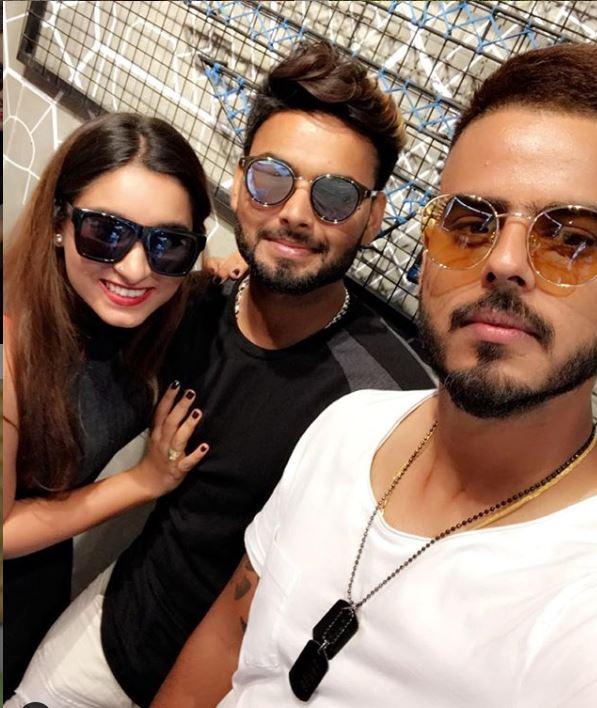 In IPL 2019, Nitish Rana has been impressive with his stroke-play, adding solidity in a batting lineup that boasts of big-hitters like Sunil Narine, Chris Lynn and Andre Russell.
Nitish Rana posted this picture with wife Saachi Marwah and captioned it as, 