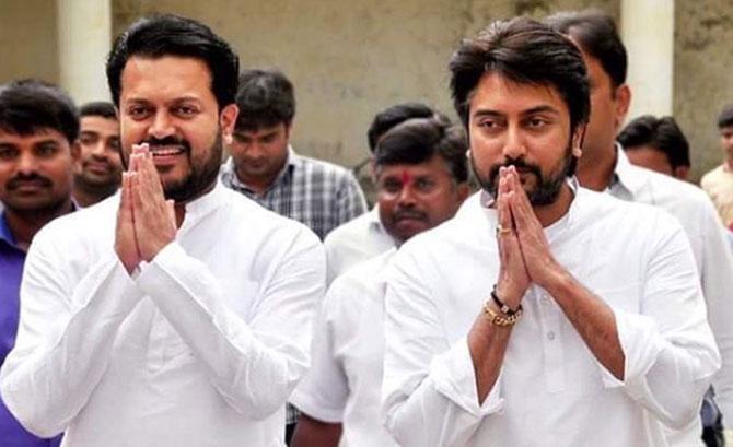 Brothers Amit Deshmukh and Dhiraj Deshmukh followed the footsteps of their father Vilasrao Deshmukh and are both social workers and politicians in Latur