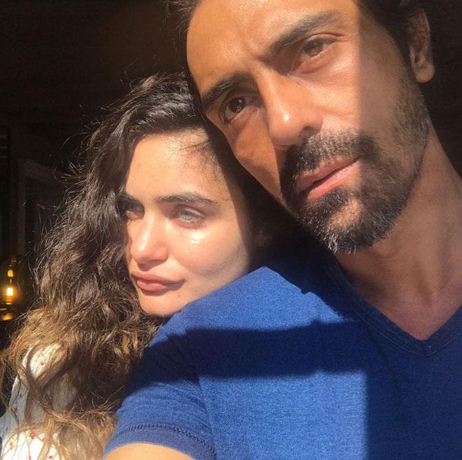 Though Arjun Rampal and Gabriella Demetriades never spoke about their relationship publicly, the two started throwing caution to the wind by indulging in PDA online.