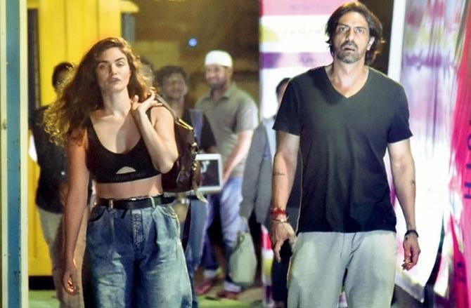 Arjun Rampal and Gabriella Demetraides are said to have met during an Indian Premier League (IPL) after-party in 2009 when the actor and ex-wife Mehr Jesia had tied up with IPL to organise the bashes.