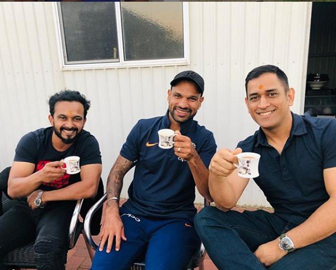 Kedar Jadhav posted this picture and captioned, 