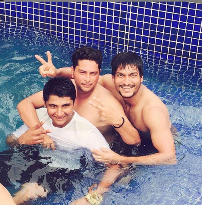 Kuldeep Yadav posted this picture and captioned, 