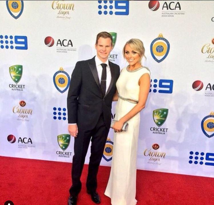 Steve Smith was born in Sydney to an Australian father and an English mother.
Steve Smith posted this picture of himself with his wife Dani Willis and captioned it as, 