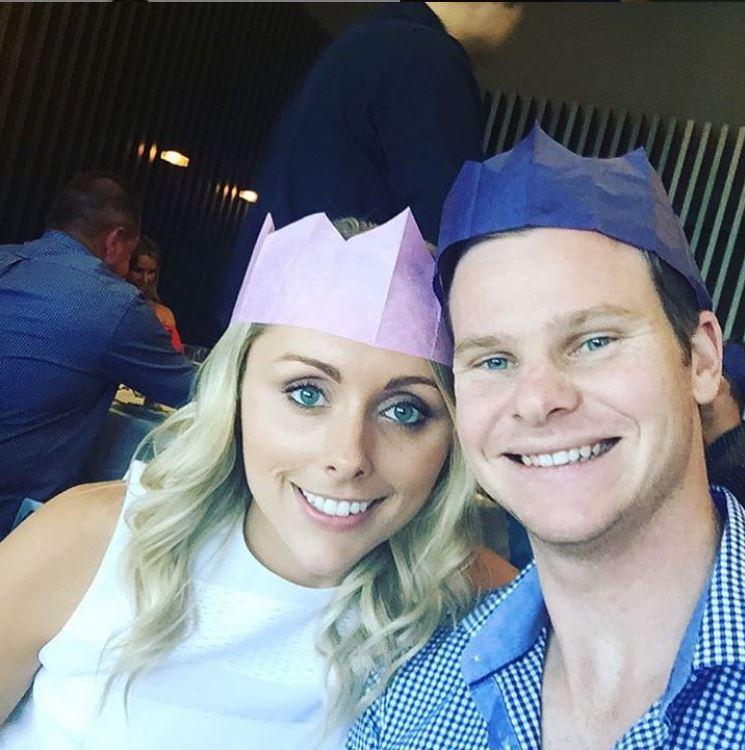 Steve Smith's flourishing cricket career took a halt when he was caught for his involvement in a ball-tampering incident during a Test match between Austalia and South Africa. He was given a one-year ban from international cricket and he was sacked as captain of the Australian team thereafter.
Steve Smith posted this picture of himself with his wife Dani Willis and captioned it as, 