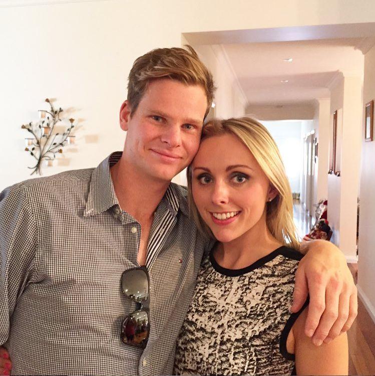 In IPL 2019, Steve Smith made a comeback to the Rajasthan Royals team, but the franchise persisted with Ajinkya Rahane as captain at the start.
Steve Smith posted this picture of himself with his wife Dani Willis and captioned it as, 