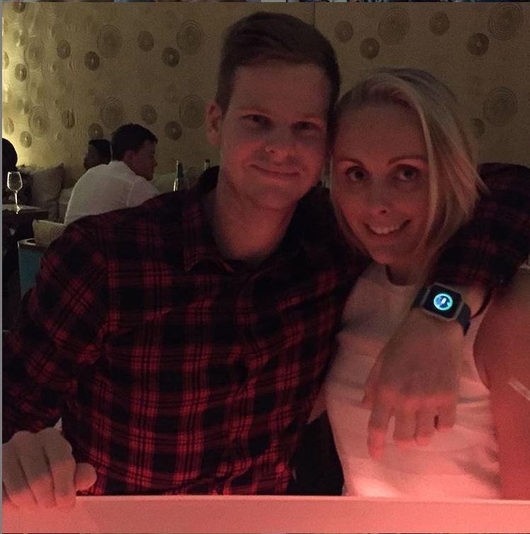 But due to Rajasthan Royals' miserable performances in the IPL 2019, the team handed over the captaincy back to Steve Smith for the remainder of the IPL.
Steve Smith posted this picture of himself with his wife Dani Willis and captioned it as, 