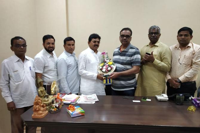 Bhiwandi:
Congress leader Suresh K. Taware was pitted against BJP's Kapil Patil for LS Polls 2019 in the fourth phase