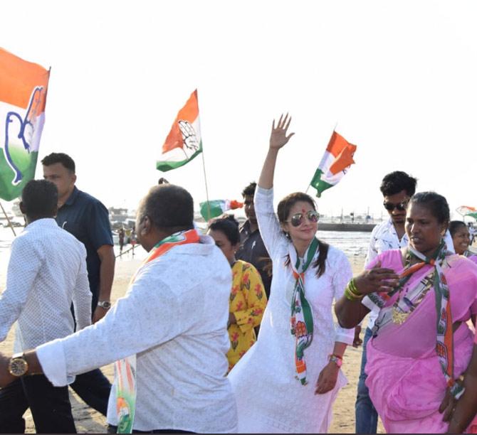 Mumbai North: 
Actress Urmila Matondkar challenged BJP's strongman Gopal Shetty in the LS Polls 2019. The constituency has earlier been represented by stalwarts like V. K. Krishna Menon, S. A. Dange, Mrinal Gore, Ram Naik, actor Govinda, and former Mumbai Congress chief Sanjay Nirupam